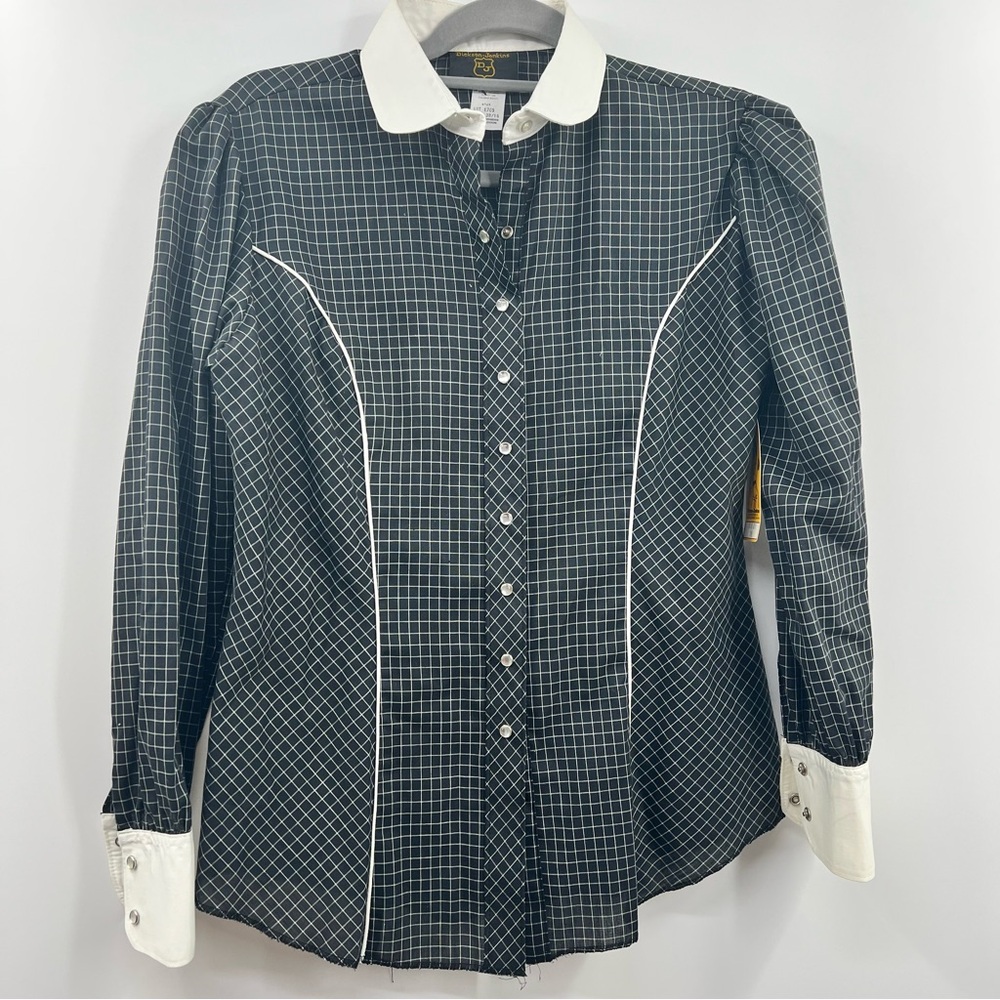 Vintage Dickson-Jenkins Pearl Snap Western Shirt Size 38 NWT USA Deadstock